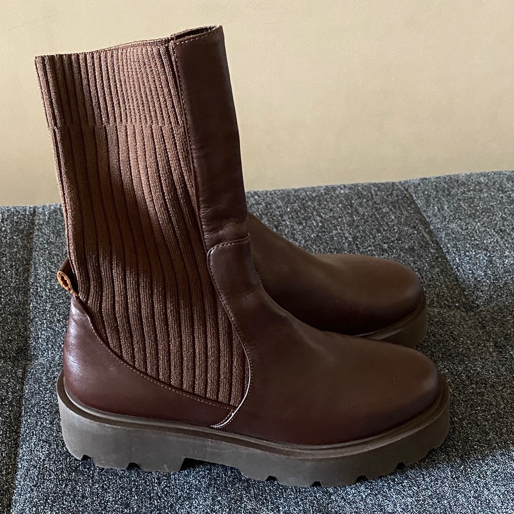 Brown Winter & Rain Boots